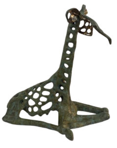 Aspirations   Bronze on bog oak 43x27x44cm
